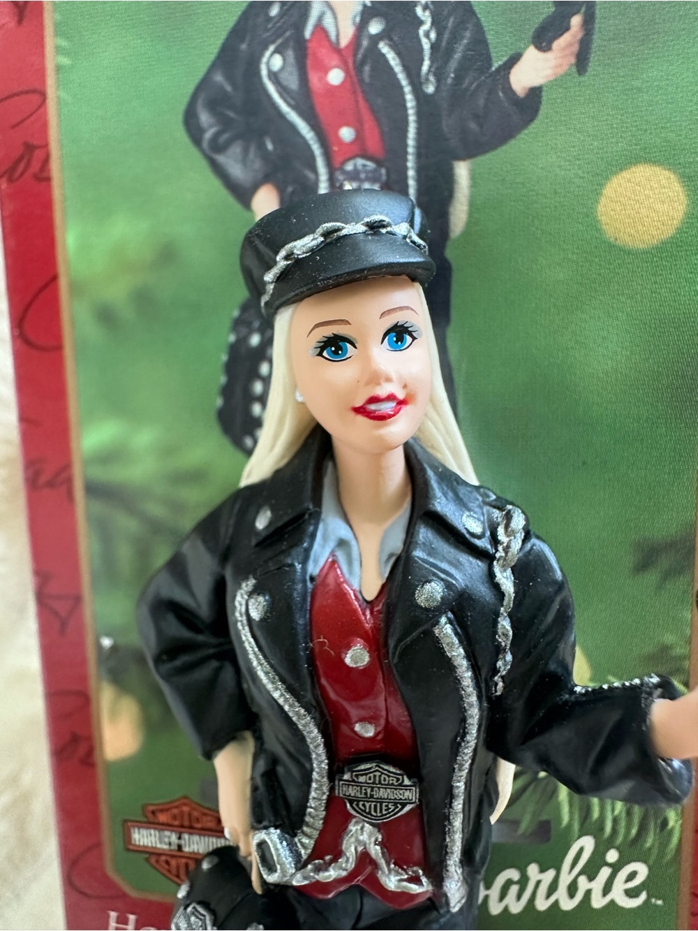 Hallmark Keepsake Harley-Davidson Barbie 1999 Ornament w/ Box